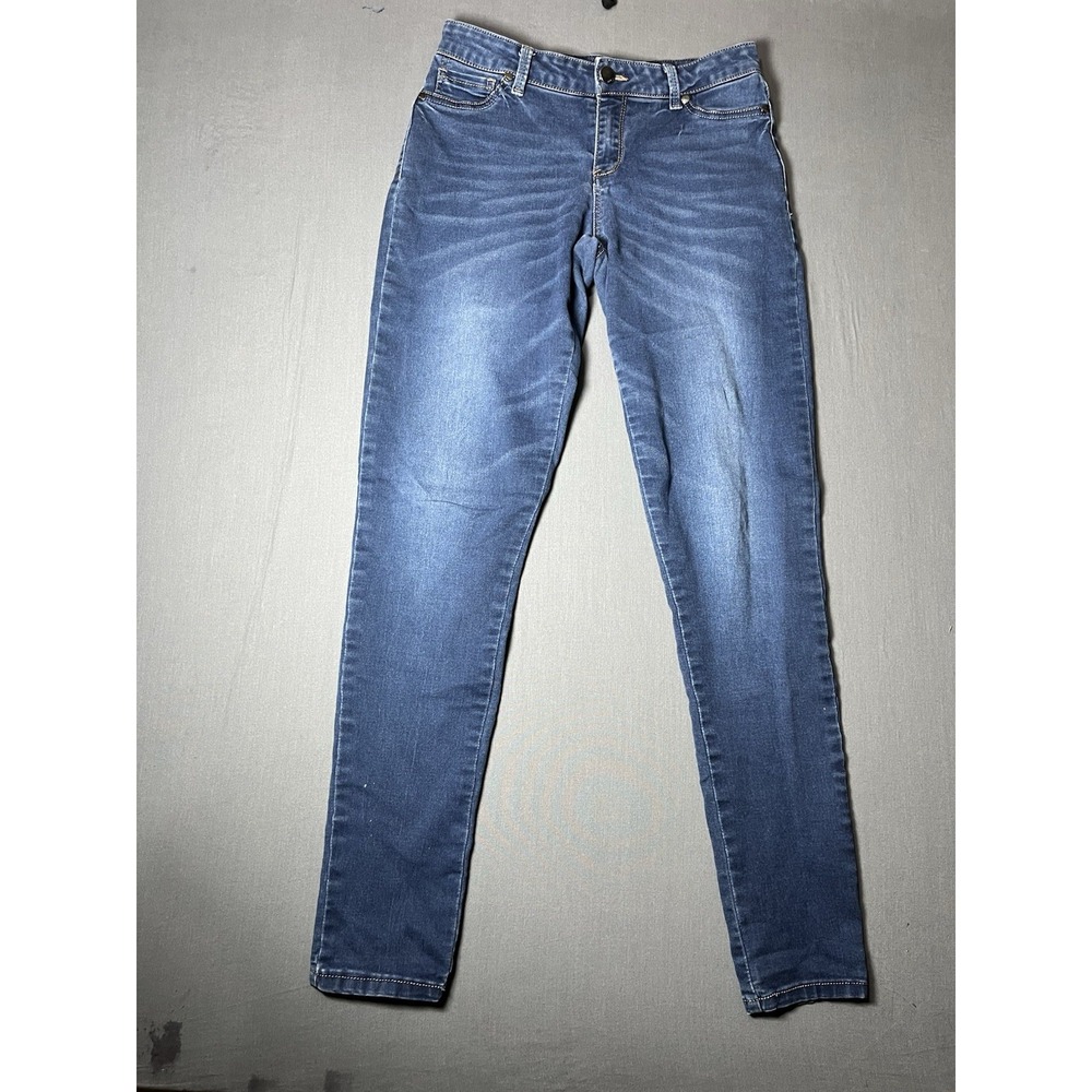 EXPRESS Jeans Women's Size 8 Blue Denim Cotton Polyester Spandex